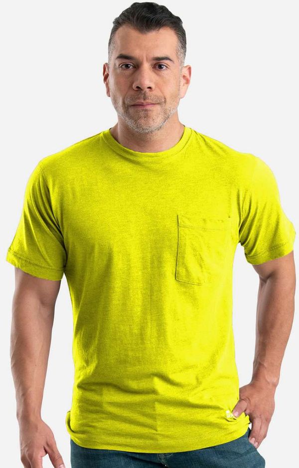 An image of a Custom Berne Men's Lightweight Performance Pocket T Shirt!