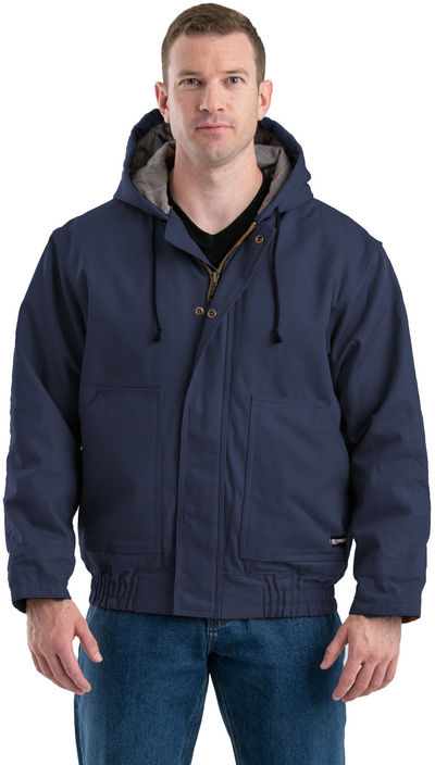 An image of a Custom Berne Mens Flame Resistant Hooded Jacket!