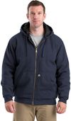 An image of a Custom Berne Mens Glacier Hooded Full Zip Hooded Jacket!