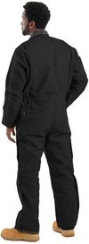An image of a Custom Berne Mens Heritage Duck Insulated Coverall in Black!