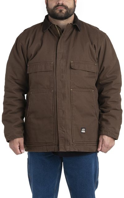 An image of a Custom Berne Mens Highland Washed Chore Jacket!