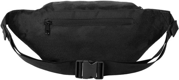 Am image of a Custom Port Authority Large Crossbody Hip Pack in Black!