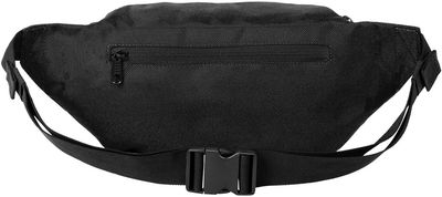 Am image of a Custom Port Authority Large Crossbody Hip Pack in Black!