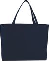 An image of a Custom Big Boy NonWoven Shopper Tote in Navy!