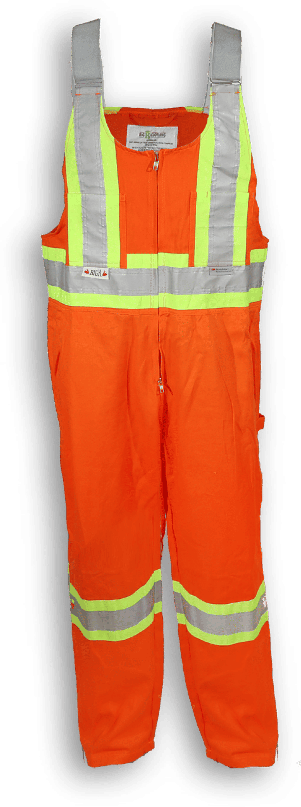 Am image of a Custom Big K 100 Cotton Orange Overall in Orange!