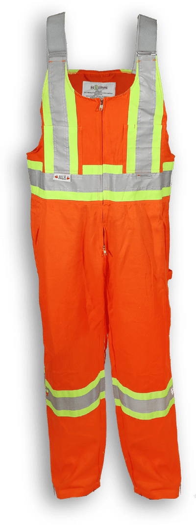 Am image of a Custom Big K 100 Cotton Orange Overall in Orange!
