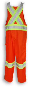 Am image of a Custom Big K 100 Cotton Orange Overall in Orange!