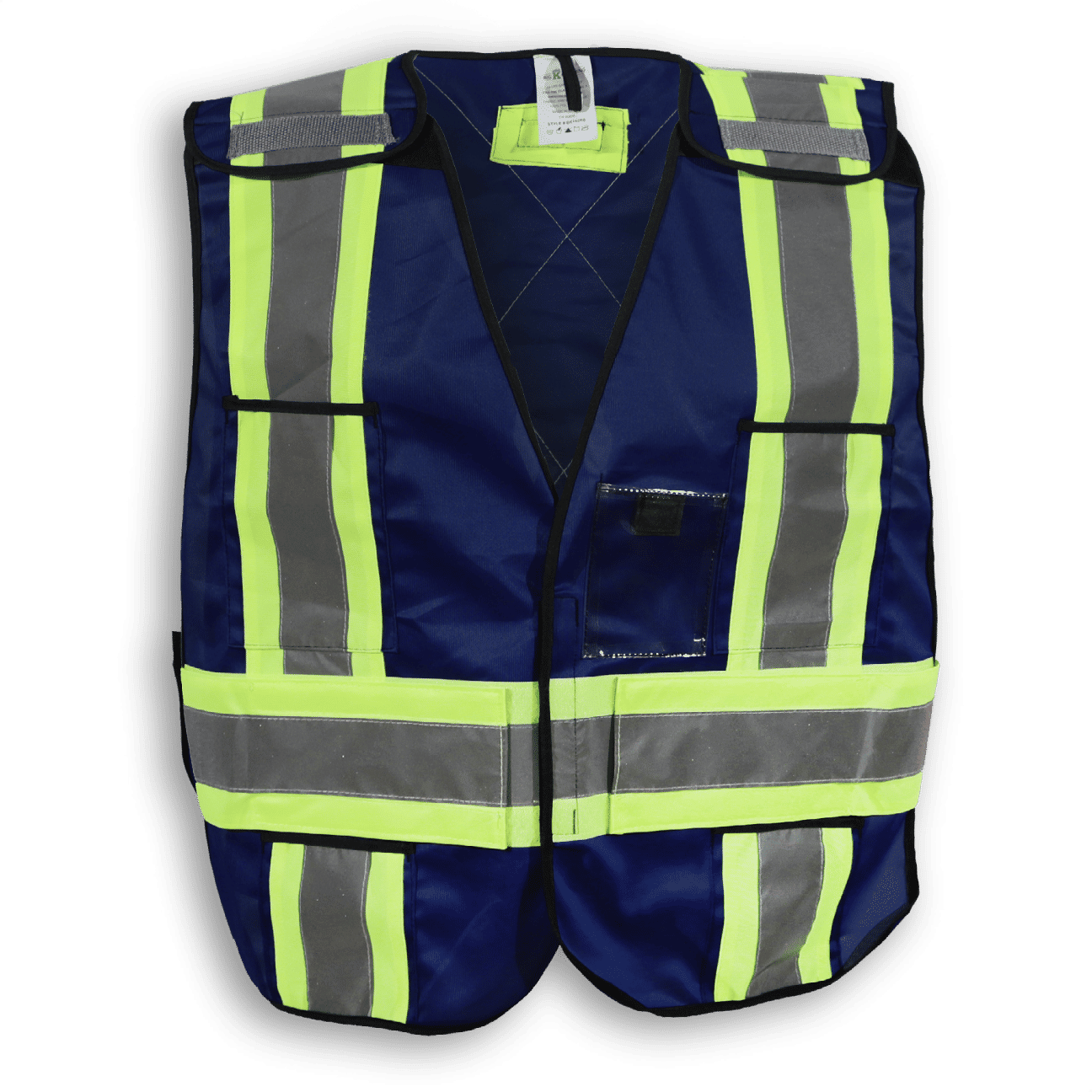 Big K 100 Polyester Tear Away Safety Vest 102 in Navy