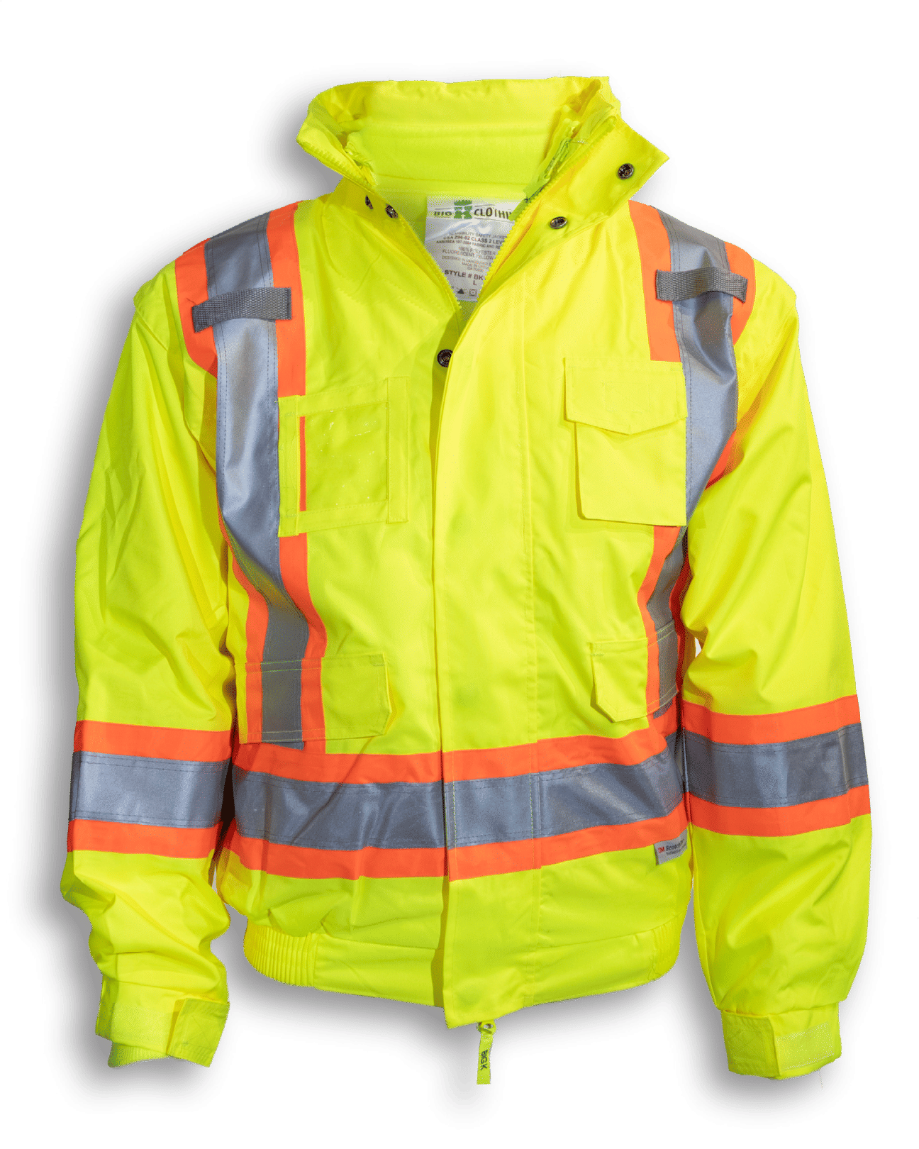Big K 5 in 1 Rain Jacket in Lime