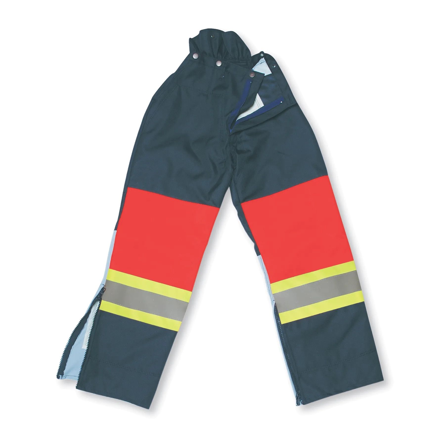 Big K 600 Denier Front Polyester Back Padded 3600 Fallers Pants in Orange