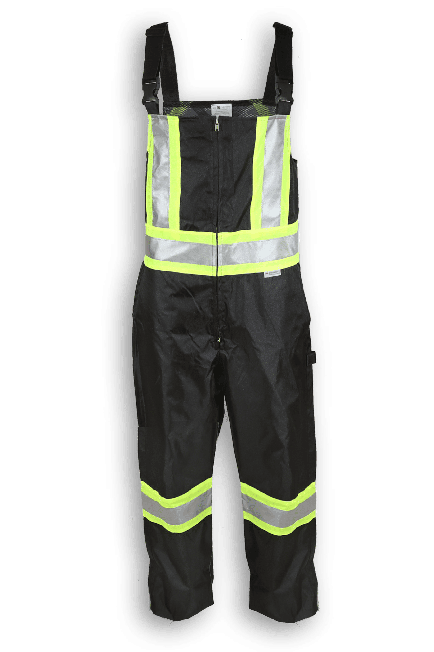 Big K Bib Rain Pant in Black