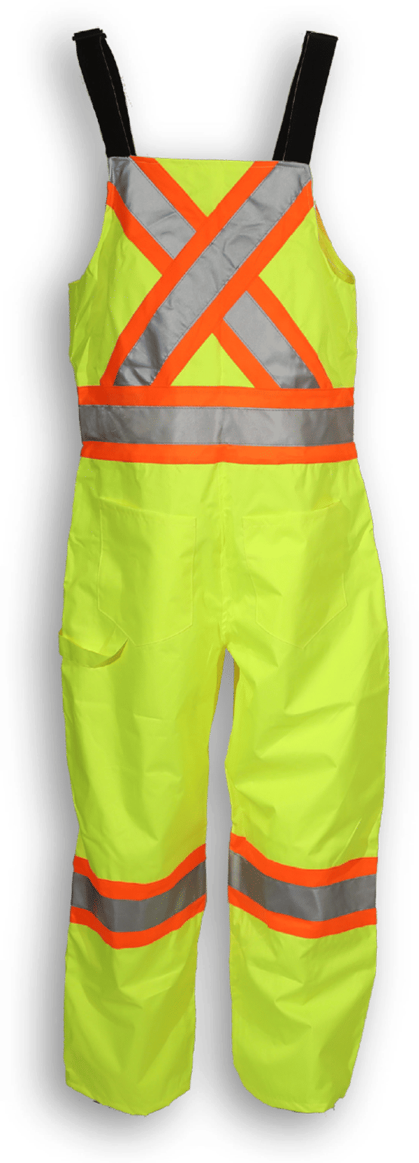 An image of a Custom Big K Bib Rain Pant in Lime!