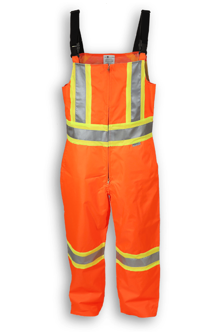 Big K Bib Rain Pant in Orange