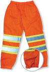 Am image of a Custom Big K Clothing Mesh Polyester Pant in Orange!