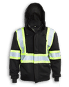 Am image of a Custom Big K Fire Retardant Treated Hoodie in Black!