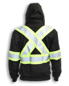 Am image of a Custom Big K Fire Retardant Treated Hoodie in Black!