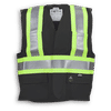 Am image of a Custom Big K Fire Retardant Ultrasoft Traffic Safety Vest in Black!