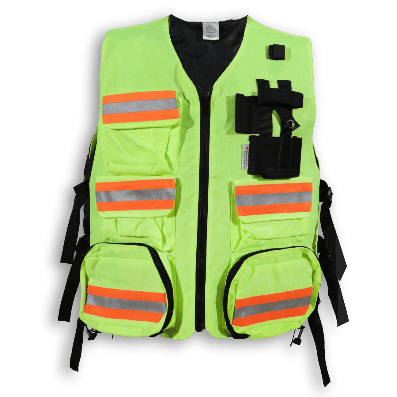 Big K First Aid Safety Vest in Lime