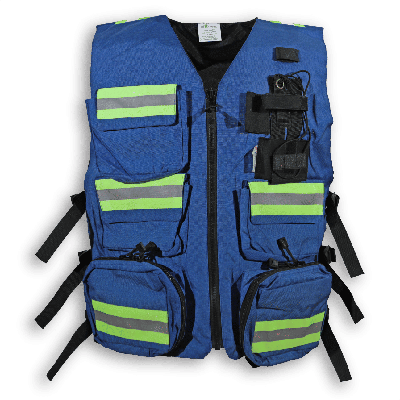 Big K First Aid Safety Vest in Royal Blue