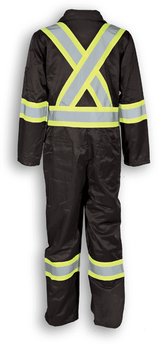 Am image of a Custom Big K Indura FR Coverall in Black!
