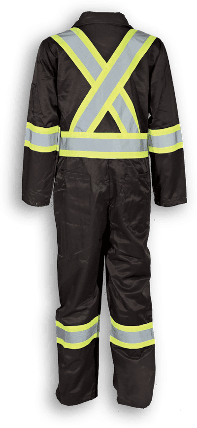 Am image of a Custom Big K Indura FR Coverall in Black!
