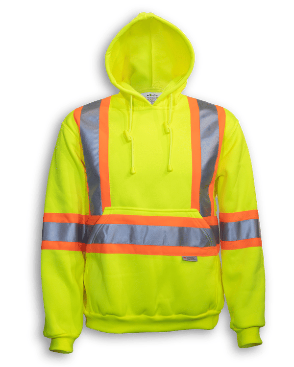 Am image of a Custom Big K Lime Green 100 Percent Polyester Hoodie in Lime Green!