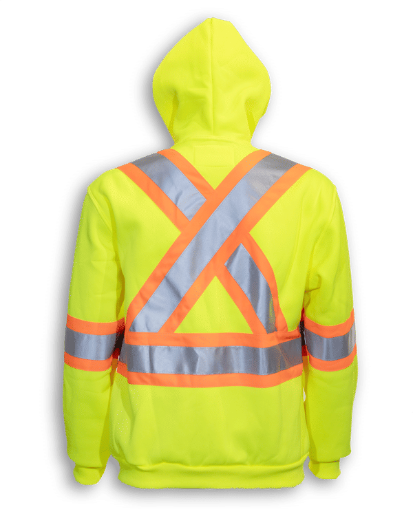Am image of a Custom Big K Lime Green 100 Percent Polyester Hoodie in Lime Green!