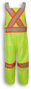 Am image of a Custom Big K Polyester Cotton Lime Green Overall in Lime!