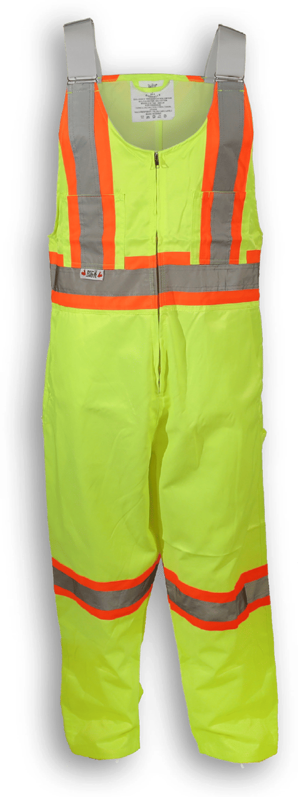 Am image of a Custom Big K Polyester Cotton Lime Green Overall in Lime!