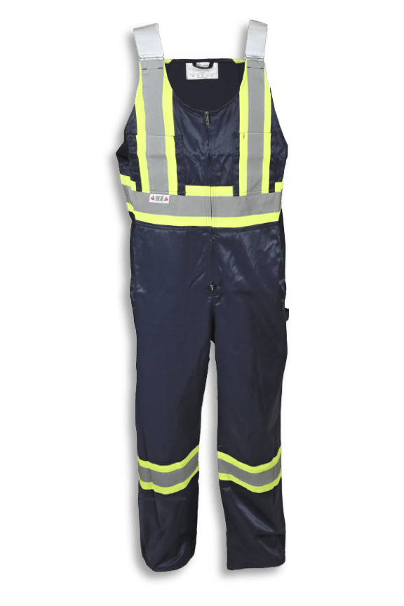 Big K Poly Cotton Traffic Safety Overalls 1604 in Navy