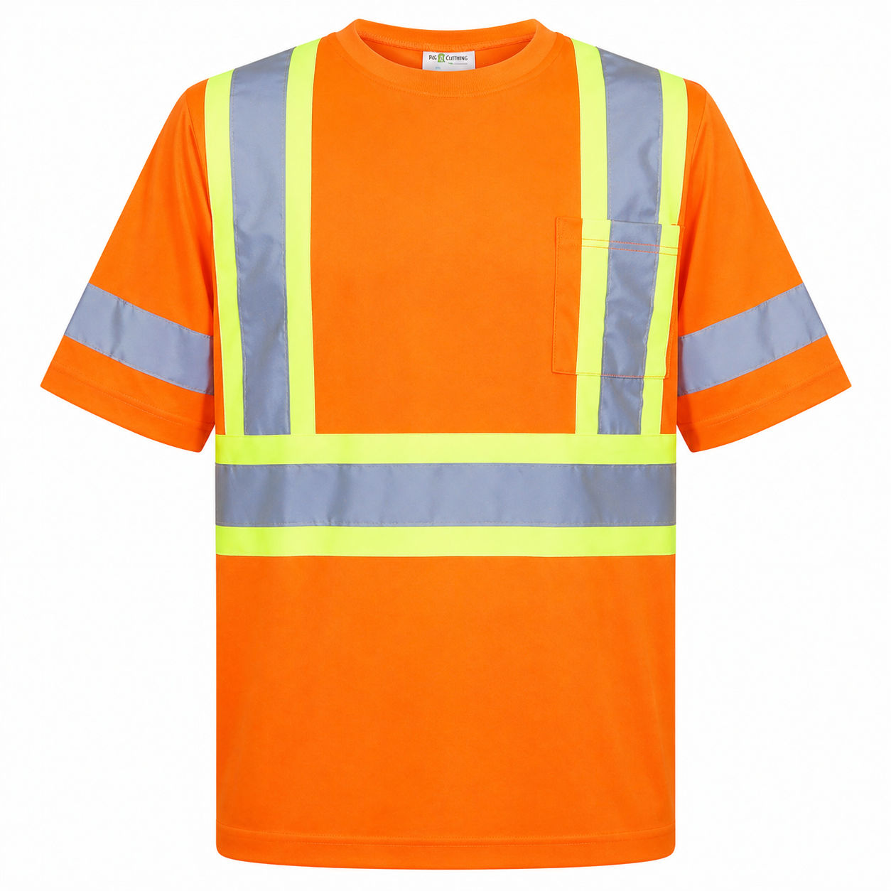 Big K Poly Wicking T Shirt in Orange