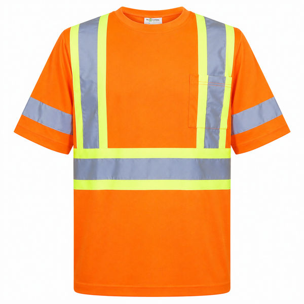 An image of a Custom Big K Poly Wicking T Shirt in Orange!