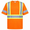 An image of a Custom Big K Poly Wicking T Shirt in Orange!