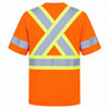 An image of a Custom Big K Poly Wicking T Shirt in Orange!