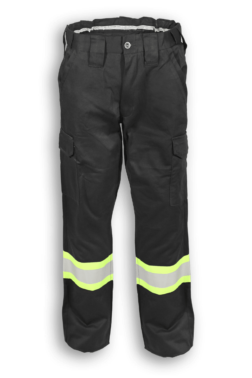 Big K Uniform Polyester Cotton Cargo Pant in Black