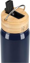 An image of a Custom Billy 26oz Eco Friendly Aluminum Bottle With FSC Bamboo Lid!