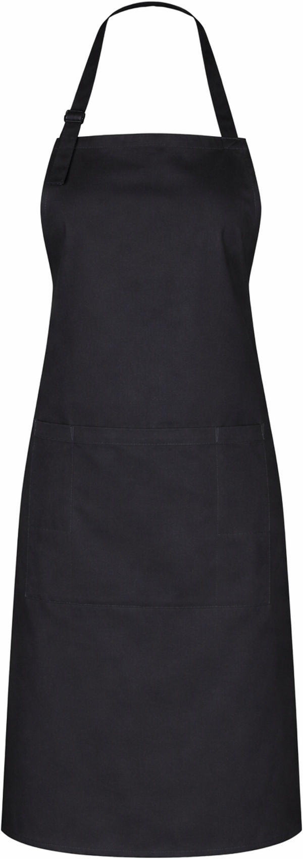 An image of a Custom Biz Collection Bib Apron in Charcoal!