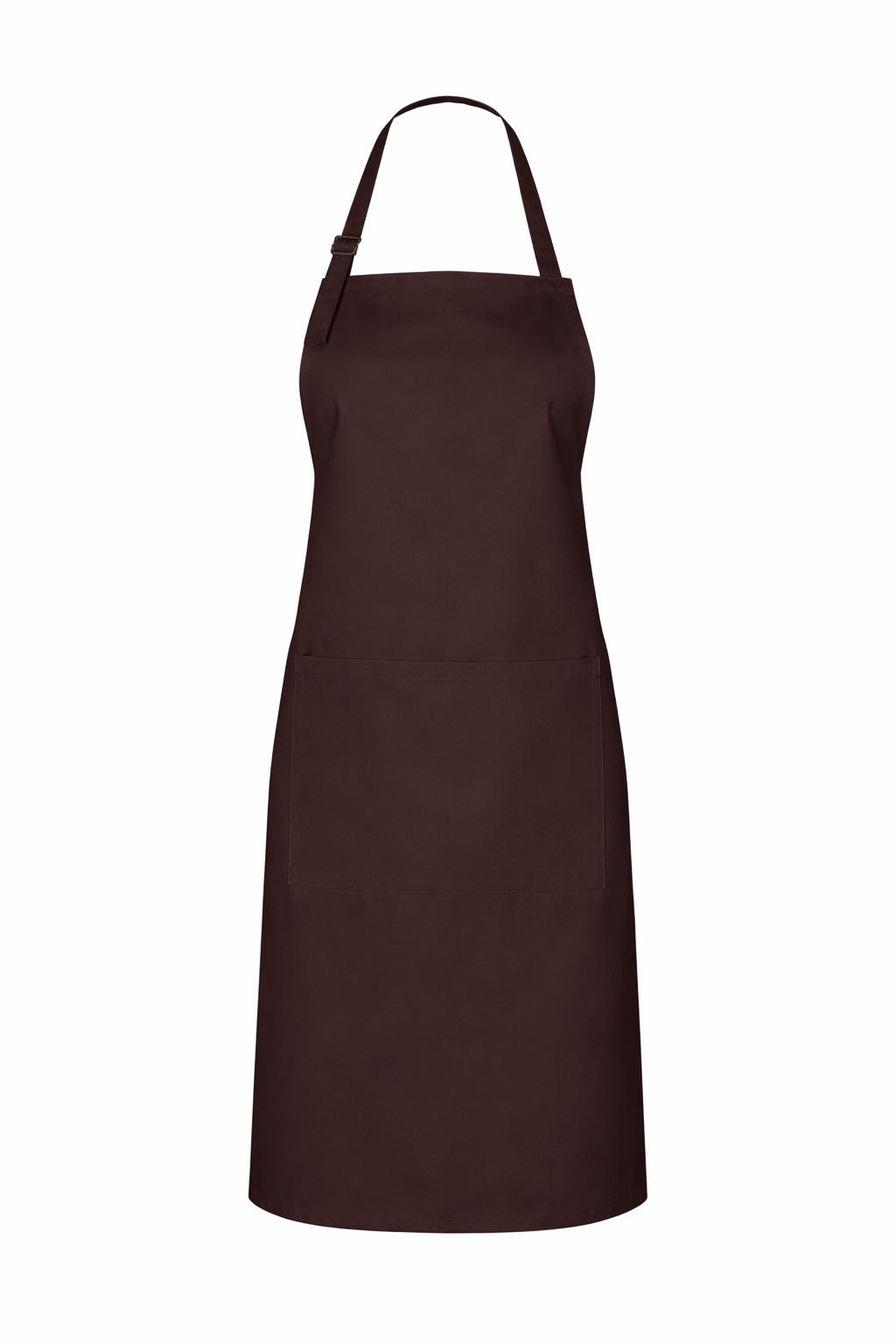 Biz Collection Bib Apron in Chocolate
