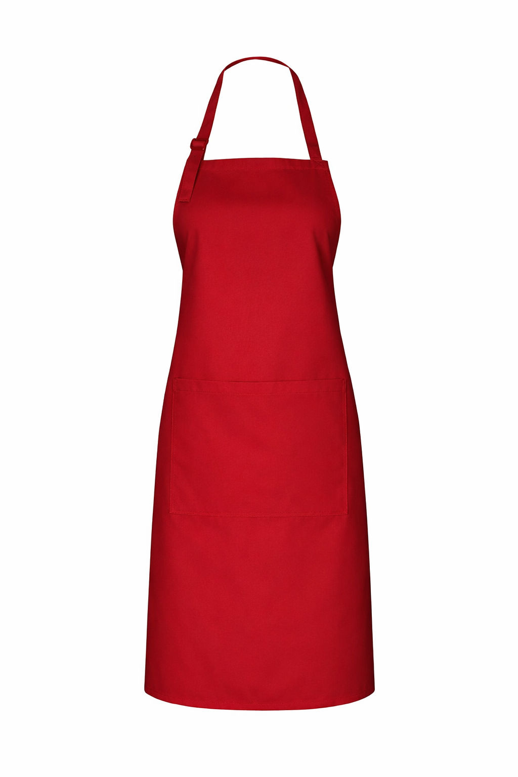 Biz Collection Bib Apron in Red