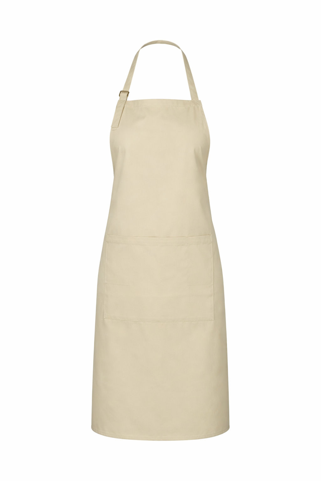 Biz Collection Bib Apron in Stone