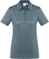Am image of a Custom Biz Collection Ladies Aero Polo in Charcoal!