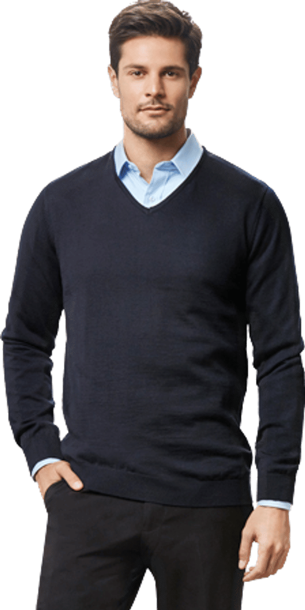 An image of a Custom Biz Collection Mens Milano Pullover!