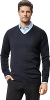 An image of a Custom Biz Collection Mens Milano Pullover!