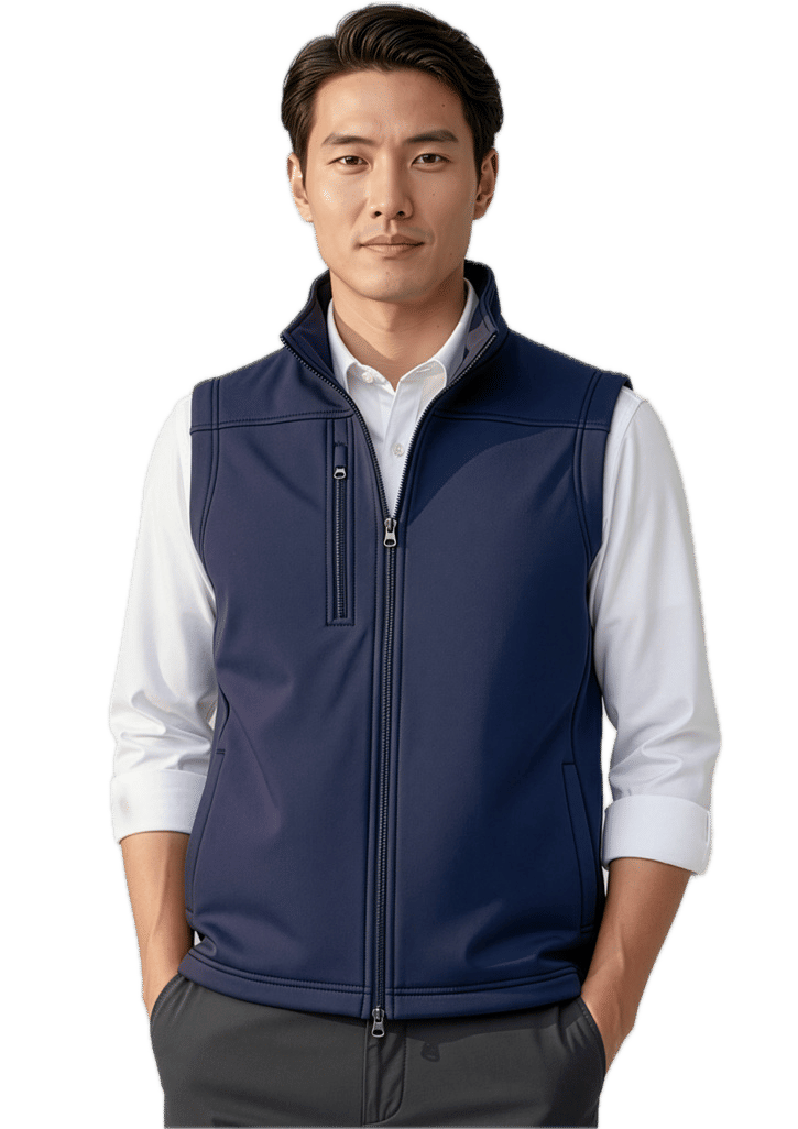 Biz Collection Mens Soft Shell Vest