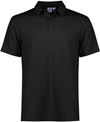 Am image of a Custom Biz Collection Mens Winston Polo in Black!