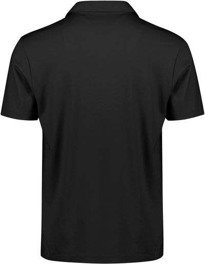 Am image of a Custom Biz Collection Mens Winston Polo in Black!