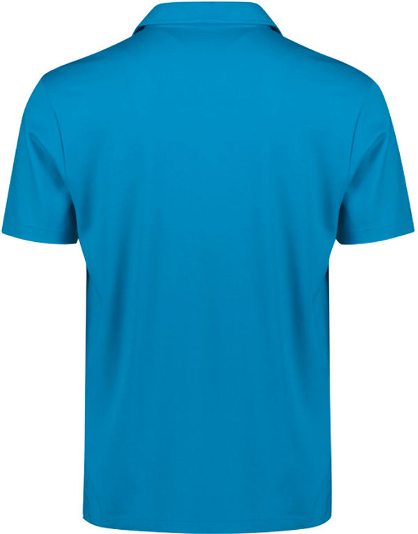 Am image of a Custom Biz Collection Mens Winston Polo in Cyan!