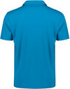 Am image of a Custom Biz Collection Mens Winston Polo in Cyan!