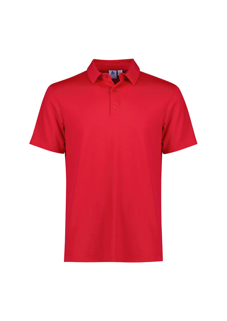 Biz Collection Mens Winston Polo in Red