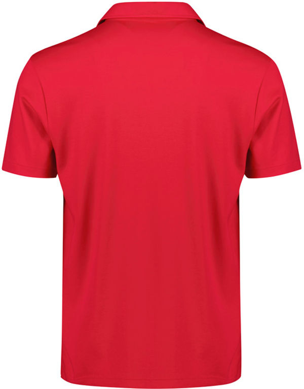 Am image of a Custom Biz Collection Mens Winston Polo in Red!
